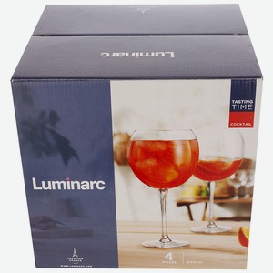 Набор бокалов ВРЕМЯ ДЕГУСТАЦИЙ КОКТЕЙЛЬ 4шт 650мл