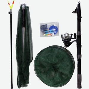 Набор рыбака ACTIWELL со спиннингом 3м, в чехле, Арт. XT-3007