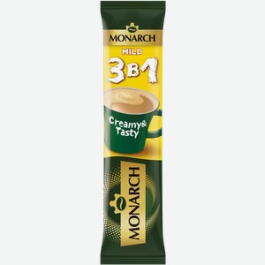Кофейный напиток раств. MONARCH 3В1 MILD ГОСТ 13,5Г