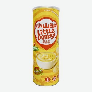 Попкорн со вкусом Кукурузная похлебка Little Donkey 98г