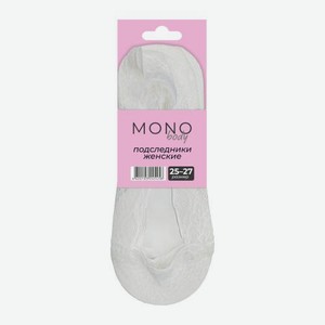 Женские следки открытые белые р.25-27 кружевные