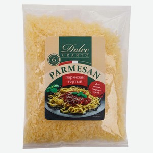 Сыр твердый тертый Dolce Granto Пармезан в пакете 40% БЗМЖ, 150 г
