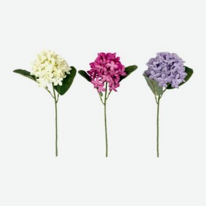 Цветок искусственный Гортензия 39см в ассортименте