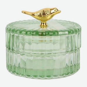 Банка с крышкой Птичка 8*7см в ассортименте