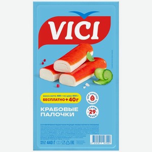 Палочки Vici крабовые, 440г