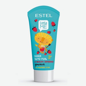 ESTEL PROFESSIONAL Детская зубная паста-гель со вкусом со вкусом земляники LITTLE ME, 60 мл
