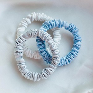 8 HORAS OF SILK Набор из 3 шелковых резинок, Sky, Silver, Pearl