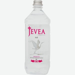 Вода Jevea Кристальная минеральная природная столовая негазированная 1л, 1 л