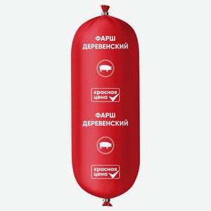 Фарш Красная цена Деревенский замороженный 500 г