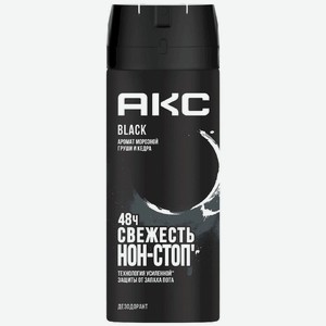 Дезодорант АКС Black мужской спрей, 150мл, 150 мл