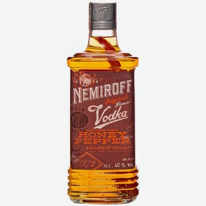 Настойка Nemiroff Украинская медовая с перцем 40% 500мл, 500 мл