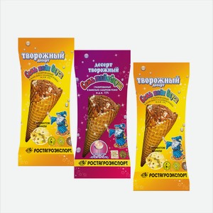 Десерт творожный СЕМЬ ТАЙН ВКУСА в ассортименте 60гр