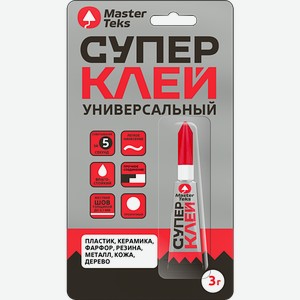 Супер клей Master Teks 3г
