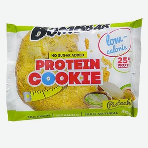 Печенье Bombbar протеиновое фисташка 40г