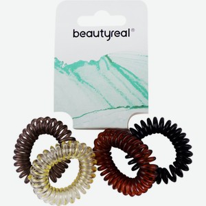 Набор резинок для волос BEAUTYREAL в ассортименте IUU001567, Китай, 4 шт