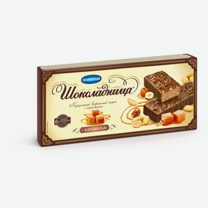 Торт вафельный «Коломенское» Шоколадница с карамелью, 180 г