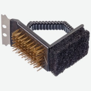 Щетка Seasons для чистки решеток для гриля и барбекю 15х6х10см, 1шт., 1 шт