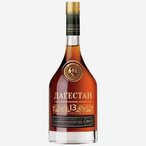 Коньяк Дагестан старый КС 13-летний 40% 500мл, 500 мл