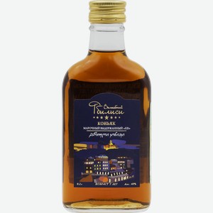 Коньяк ДУГЛАДЗЕ Волшебный Тбилиси марочный выдержанный КВ 7 лет, 0.2л