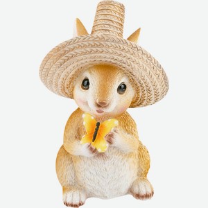 Фигура садовая ЧТМ fantasy brands Зайка в шляпе 20см дизайн в ассорт. иск.камень LTM117005, Китай