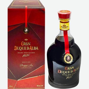 Бренди ГРАН ДУКЕ Д АЛЬБА 40%, п/у, 0.7л