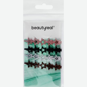 Набор заколок BEAUTYREAL HA14023, Китай, 4 шт