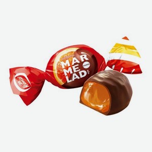 Конфеты Мармеладные истории Сицилийский апельсин Konti