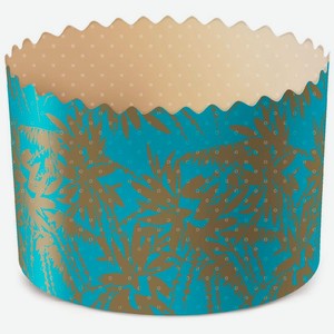 Формы для кулича Домашняя кухня бумажные 124x90мм в ассортименте, 3шт