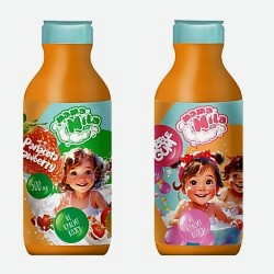 Пена для ванны меняющая цвет набор аромат и клубничная панакота и жвачка