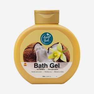 FRESH FEEL Гель для душа Moussel Vanilla &Coconut, 750 мл