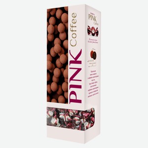 Конфеты PINK Coffee с кофейно-шоколадным кремом, 163 г