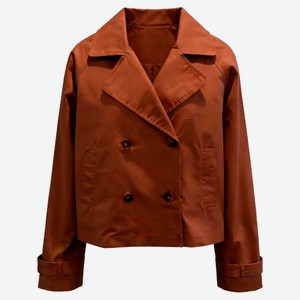 Плащ женский InExtenso коричневый, р.s-xxl