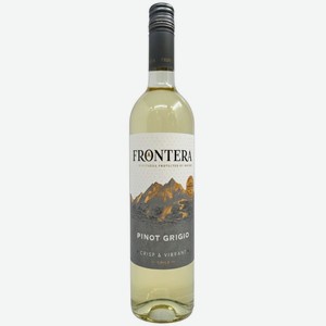 Вино Frontera Pinot Grigio белое полусухое 12%, 750мл, 750 мл