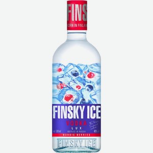 Водка Finsky Ice Северные Ягоды особая 40% 500мл, 500 мл