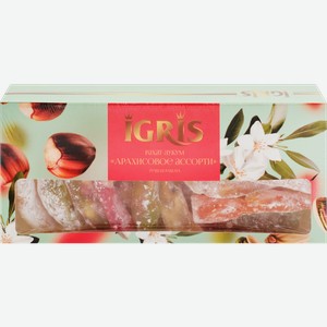 Рахат-лукум IGRIS Арахисовое ассорти, 200г
