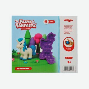 Масса для лепки Attivio Единорожки 4 цв.