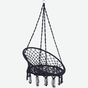 Кресло GIARDINO CLUB подвесное черное, круглое, плетеное д.60/80см LTAE009.1, Китай