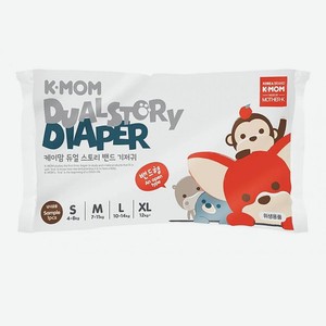 Подгузники K-MOM dualstory размер M 7-11 кг 1 шт