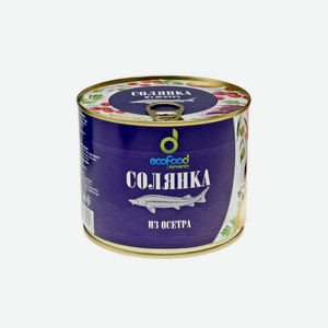 Солянка EcoFood из осетра ж/б 530 г