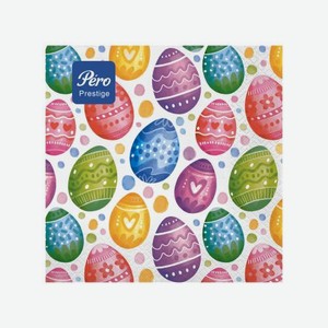 Бумажные салфетки 3-слойные 33*33см Крашенка Pero 20шт