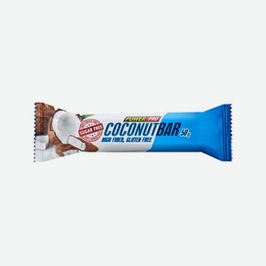 Батончик без сахара POWER PRO Coconut Bar в темном шоколаде 50г