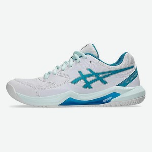 ASICS Кроссовки Gel Dedicate 8 Abrasion Resistant Low Top Tennis Shoes Women s White Blue, Размер 39