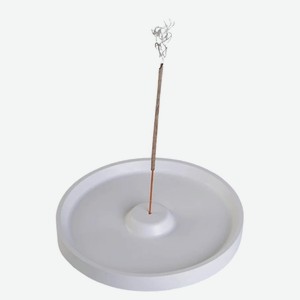 MAGIC MAKERS Подставка для благовоний круг, Белый