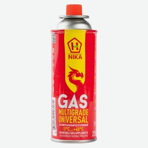 Газ универсальный всесезонный с цанговым клапаном в баллоне