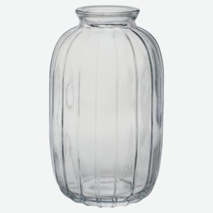 Ваза декоративная Actuel Моника прозрачная, 12 см
