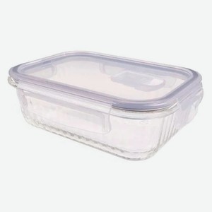 Контейнер «Катюша» Прямоугольный с крышкой и клапаном, 1040 мл