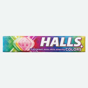 Карамель леденцовая Halls Цвет (Colors) Ассорти 25 г