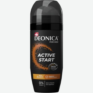 Антиперспирант Deonica For Men Active Start, 50мл, 50 мл