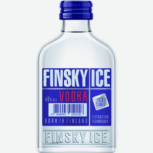 Водка Finsky Ice 40% 100мл