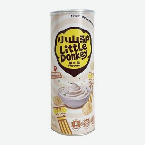 Попкорн со вкусом Йогурта и лука Little Donkey 98г